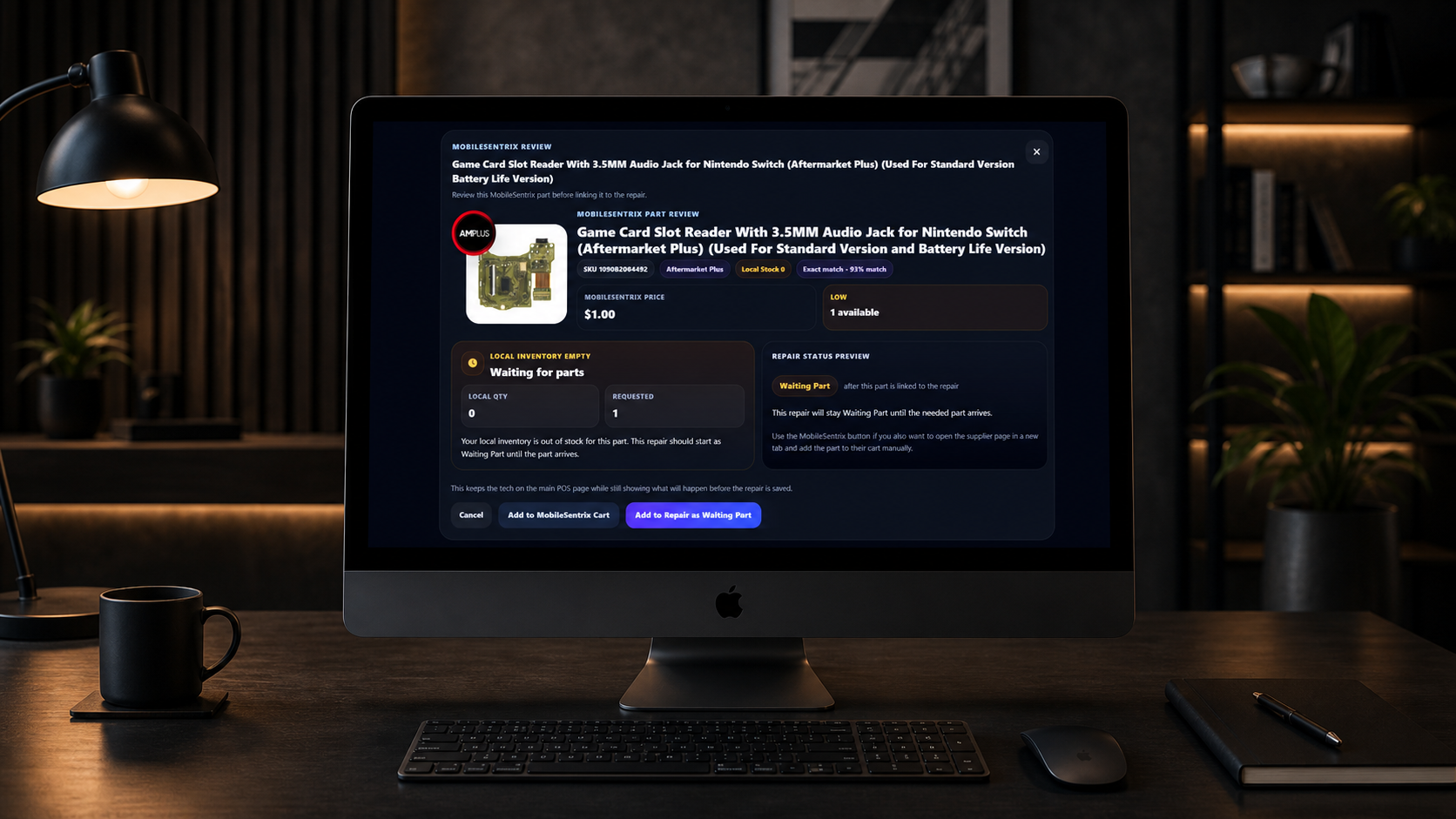 SmartTaskOps portal update screenshot