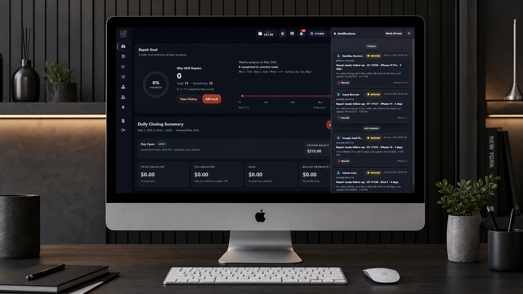 SmartTaskOps portal update screenshot